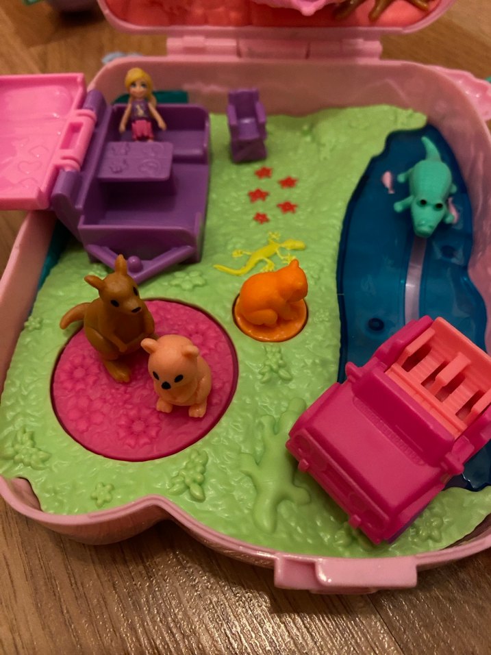 Poly pocket çanta olabilen mikro oyun seti. koala - Görsel 4