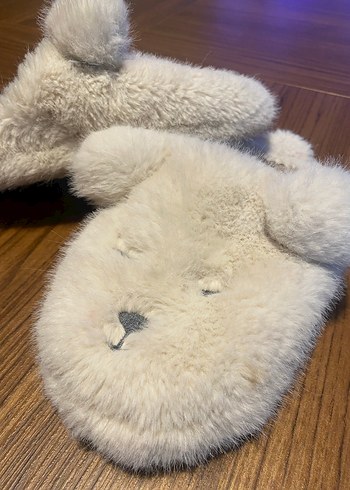 Zara Kürklü Kız Çocuk Ev Terliği 30-31 numara - Görsel 2