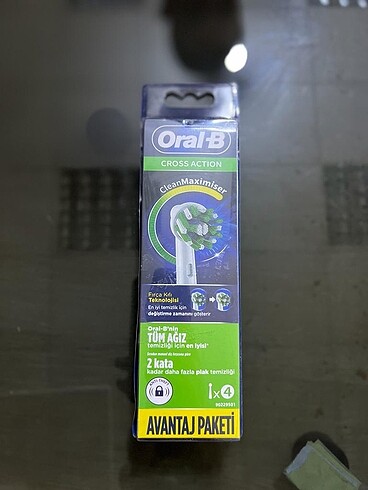 Oral-B Oral-B Cross Action Şarjlı Diş Fırçası Yedek Başlığı 4? lü