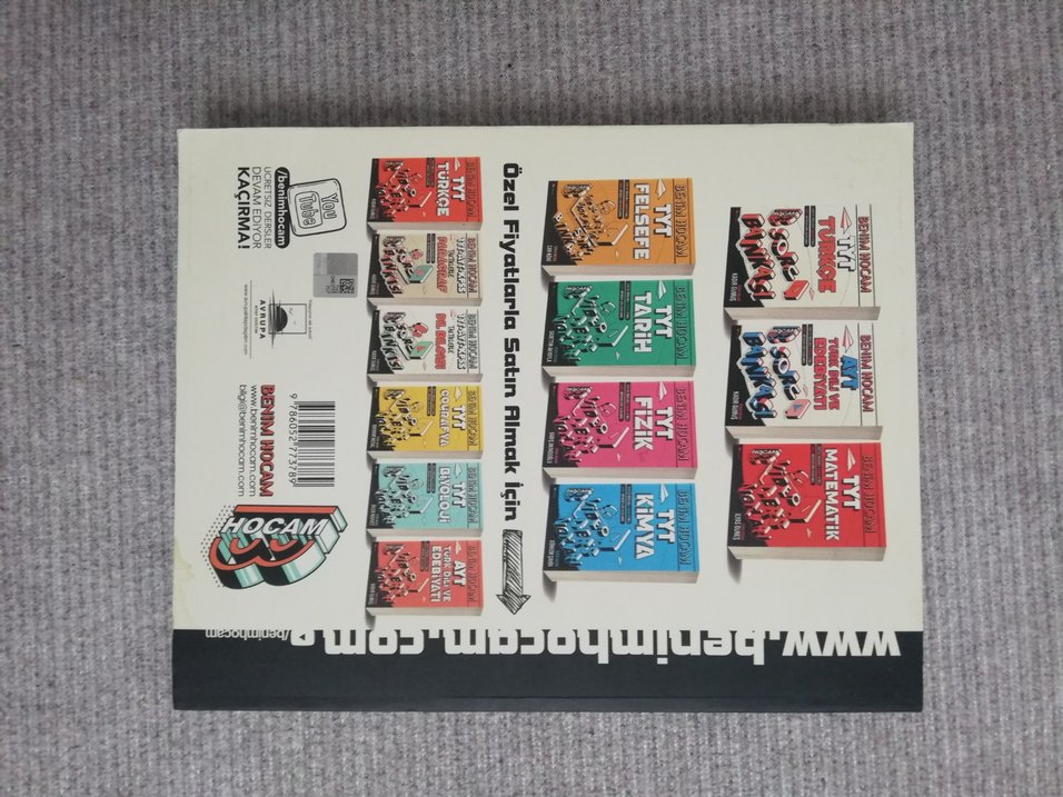 TYT KPSS Matematik Soru Bankası Benim Hocam - Görsel 2