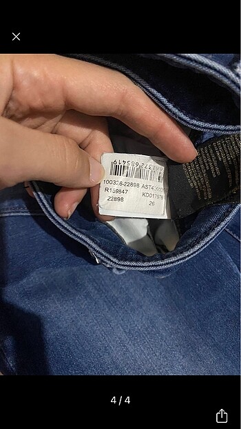s Beden lacivert Renk Kadın kot pantolon