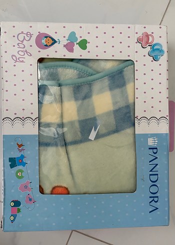 Mavi Baskılı Çocuk Battaniyesi - Görsel 2