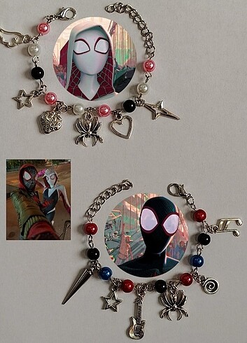 spiderman x gwen couple bileklik