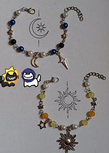 Sun & moon bileklik