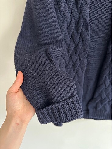s Beden lacivert Renk Massimo Dutti Kaşmir Hırka