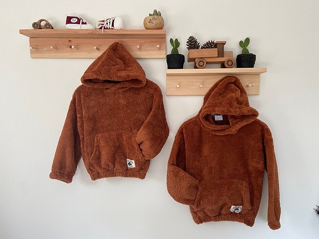 Zara ihraç fazlası peluş sweatshirt