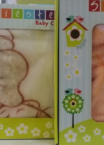 Beden Bebek Battaniyesi-Digital Baskı-Son 2 adet - Sieste Collection.-