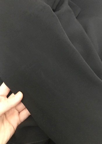 Düğmeli Siyah Kadın Blazer Ceket - Görsel 10