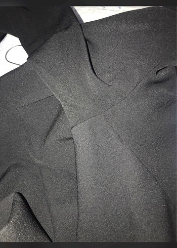 Düğmeli Siyah Kadın Blazer Ceket - Görsel 6