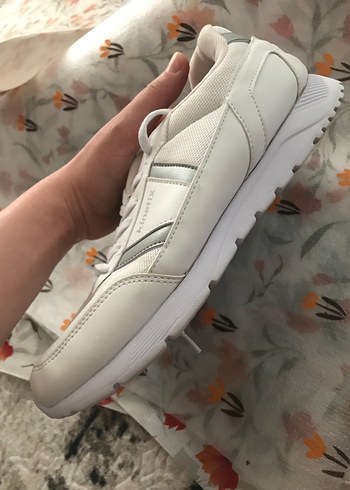 Kadın Beyaz Kinetix Bağcıklı Spor Ayakkabı - Görsel 2