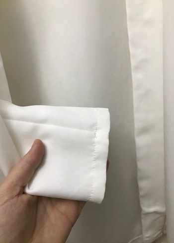 Beyaz Midi Kadın Robası - Görsel 3