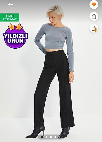 Trendyolmilla Nervür Dikişli Pantolon