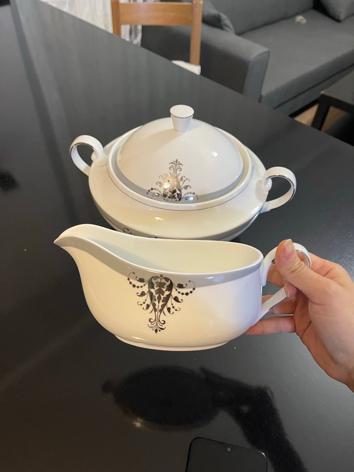 Porselen Çorba tenceresi - Görsel 2