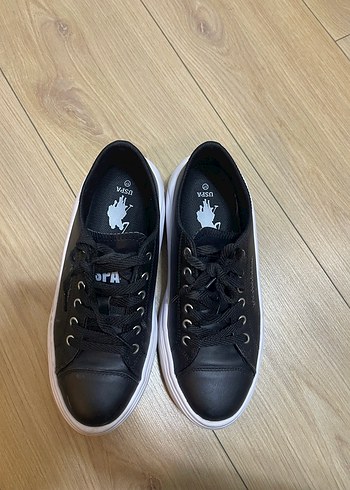 Siyah Kadın Spor Ayakkabı - Görsel 3