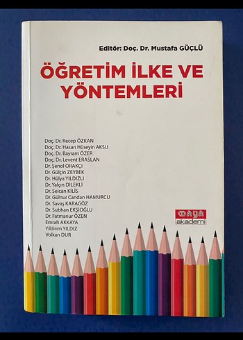 Öğretim İlke ve Yöntemleri Kitabı