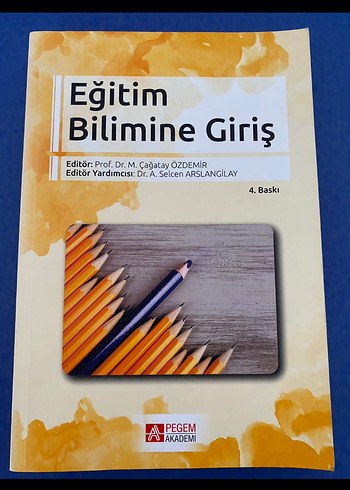 Eğitim Bilimine Giriş - 4. Baskı