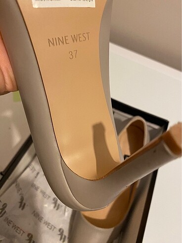 Nine West Ninewest orjinal bej stiletto
