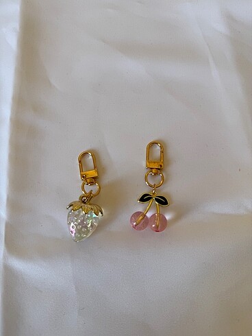 Çilek& Kiraz Charm/Anahtarlık