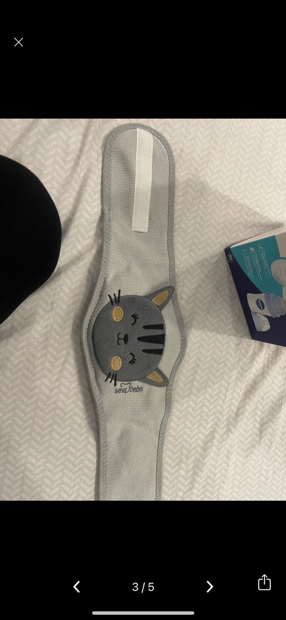 Sevibebe Kiraz Çekirdekli Bebek Bel Bandı - Görsel 4