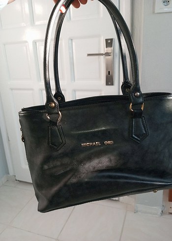 Michael Kors Siyah Deri Kadın Çanta