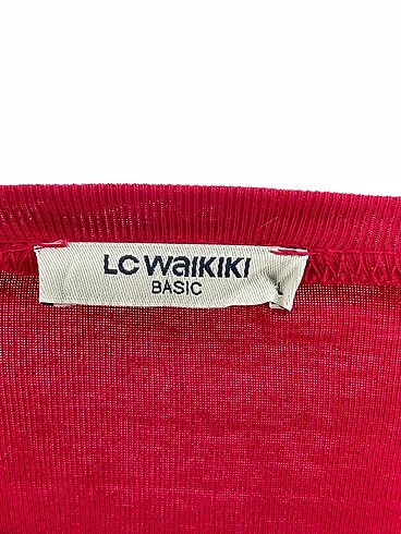 l Beden kırmızı Renk LC Waikiki T-shirt %70 İndirimli.