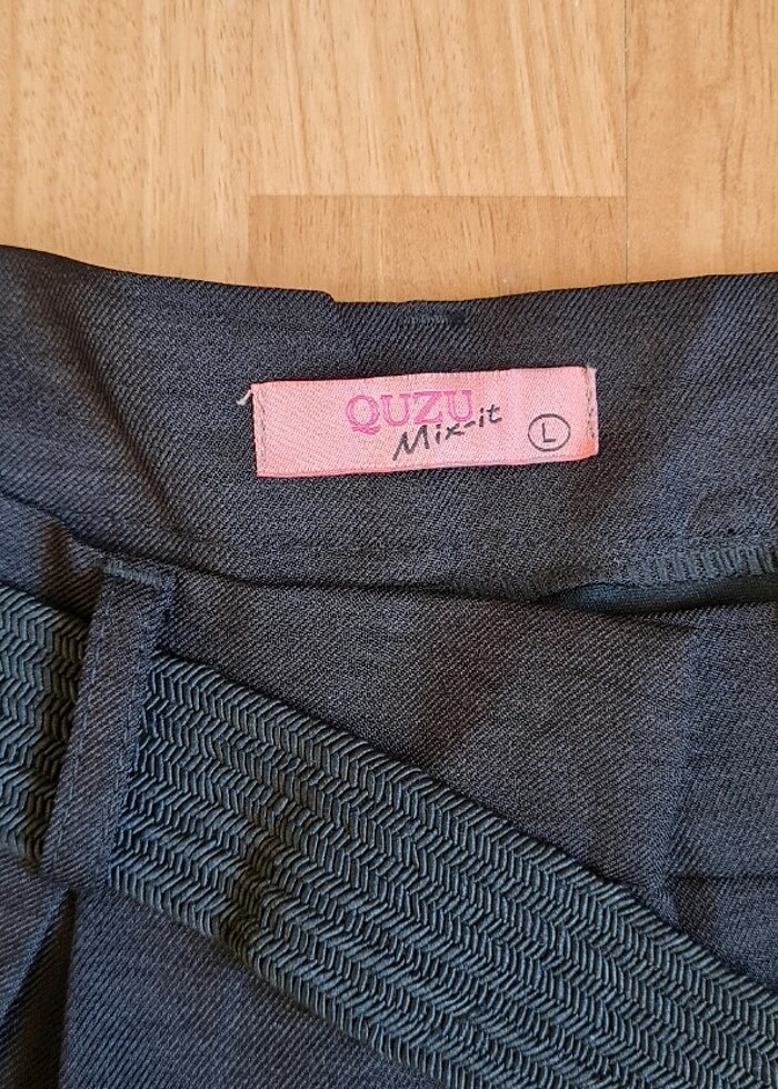 Keten şort - Görsel 5