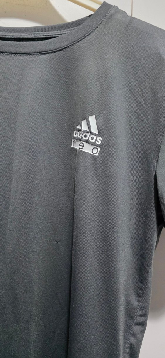 Gri Adidas  Kısa Kollu Tişört - Görsel 2