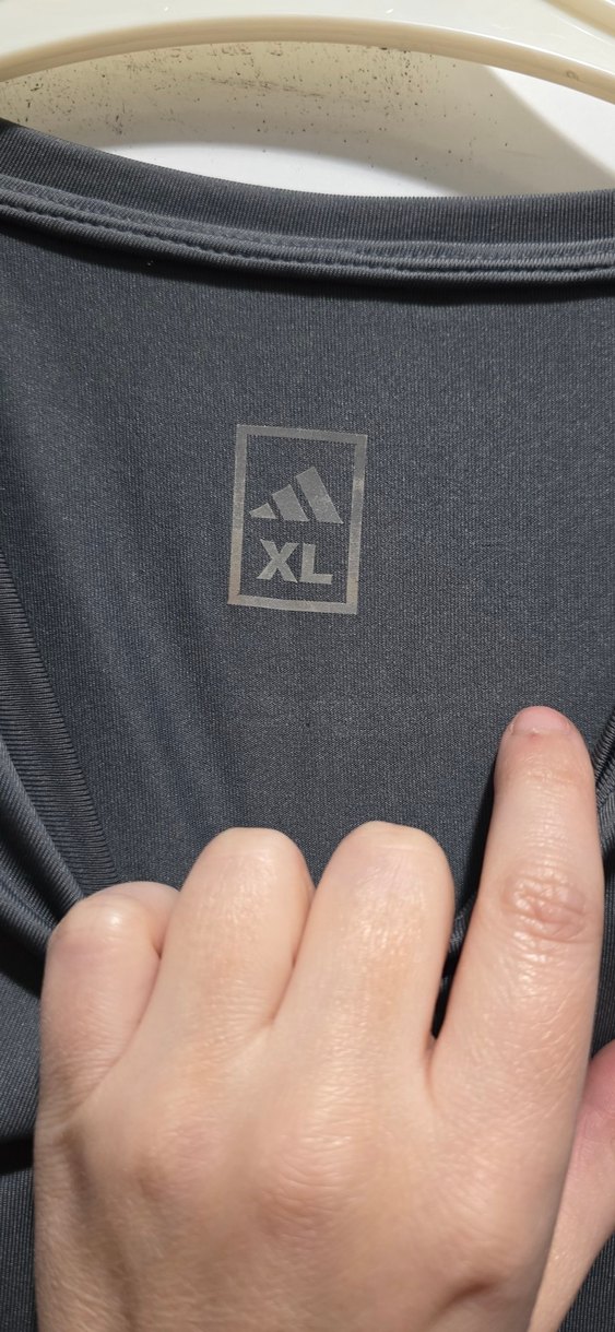 Gri Adidas  Kısa Kollu Tişört - Görsel 3