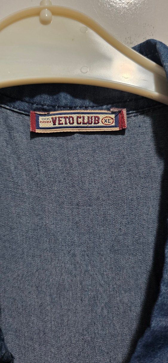 Pembe Payetli Kadın Denim Gömlek - Görsel 4