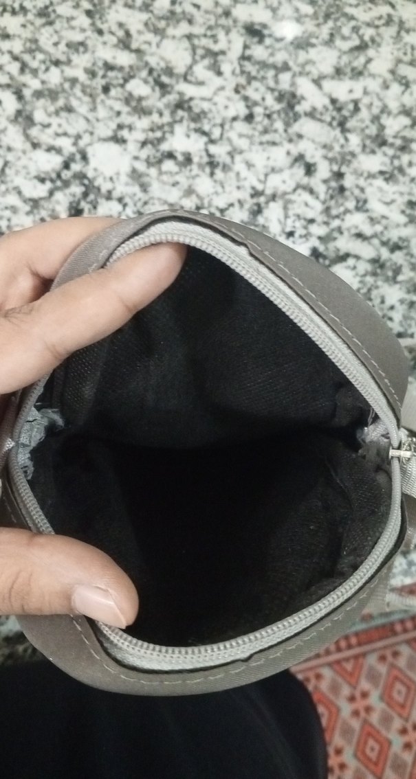 Gri Yılan Desenli Erkek Omuz Çantası - Görsel 2