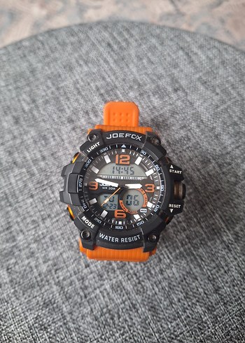 Turuncu Erkek Biker Spor Saat - Görsel 4