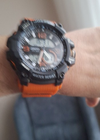 Turuncu Erkek Biker Spor Saat - Görsel 5