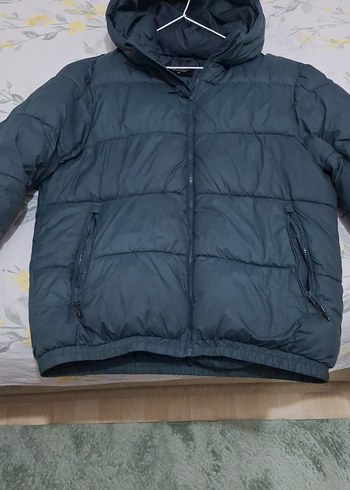 Yeşil renk erkek lc waikiki mont - Görsel 3