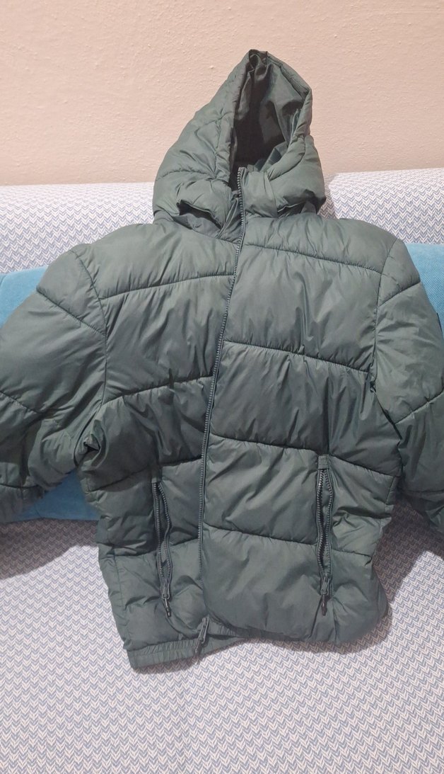 Yeşil renk erkek lc waikiki mont - Görsel 2