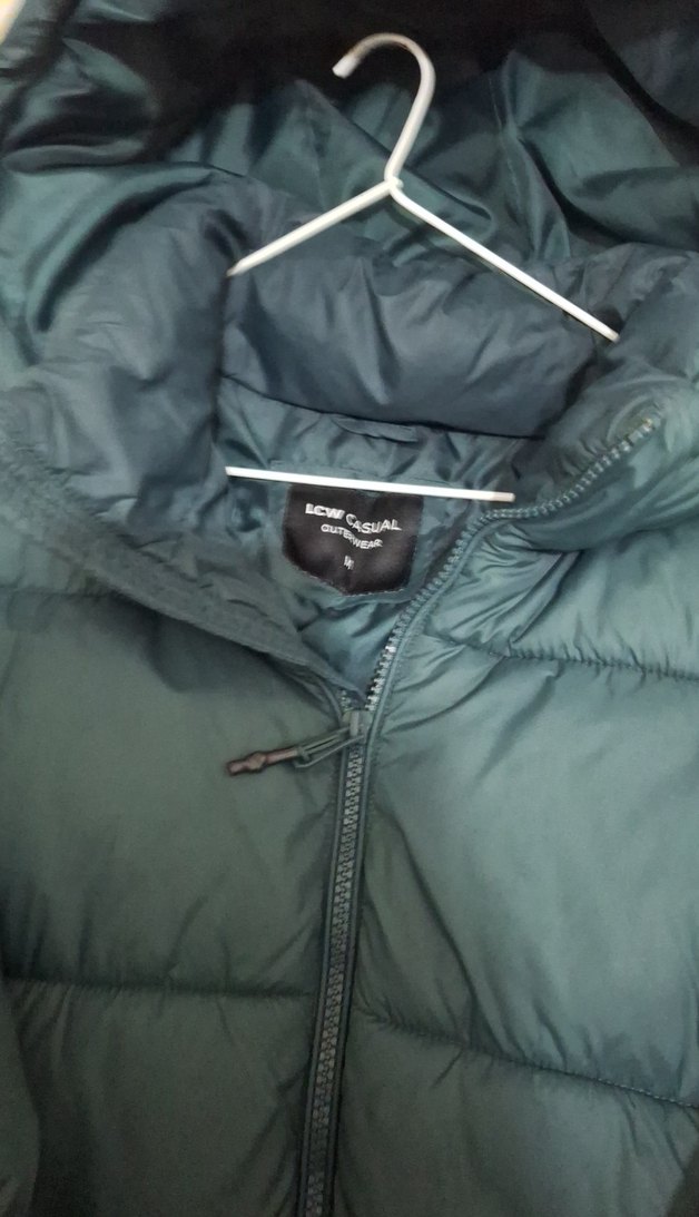 Yeşil renk erkek lc waikiki mont - Görsel 5