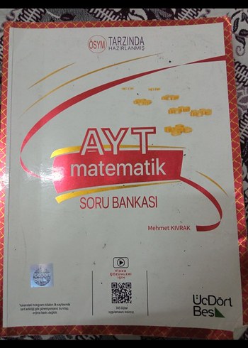 AYT Matematik Soru Bankası - Mehmet Kıvrak
