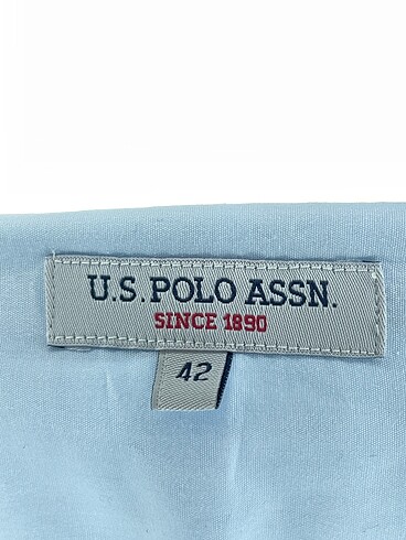 42 Beden mavi Renk U.S Polo Assn. Gömlek %70 İndirimli.