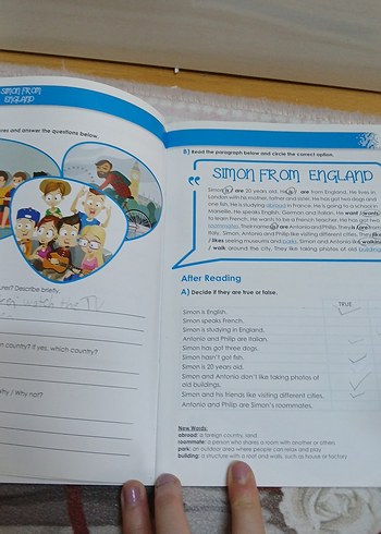 Reading Pal ortaokul ingilizce etkınlık kıtabı Kitabı - Görsel 4