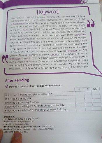 Reading Pal ortaokul ingilizce etkınlık kıtabı Kitabı - Görsel 7