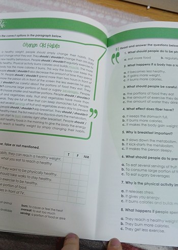 Reading Pal ortaokul ingilizce etkınlık kıtabı Kitabı - Görsel 8