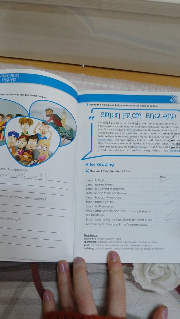 Reading Pal ortaokul ingilizce etkınlık kıtabı Kitabı - Görsel 4