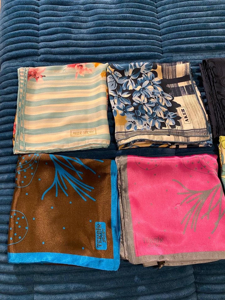 tekbir aker ipek eşarplar - Görsel 2