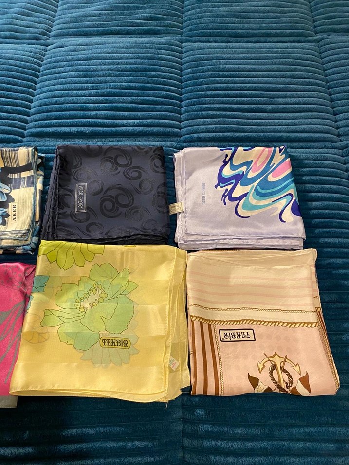 tekbir aker ipek eşarplar - Görsel 3