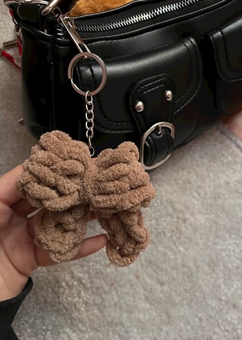 kurdele çanta charmı - Görsel 2