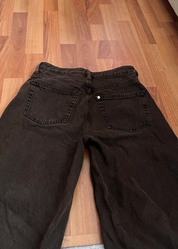 acı kahve baggy jean - Görsel 5