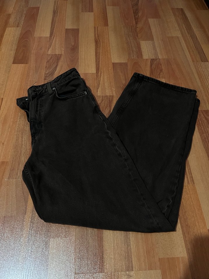 acı kahve baggy jean - Görsel 2