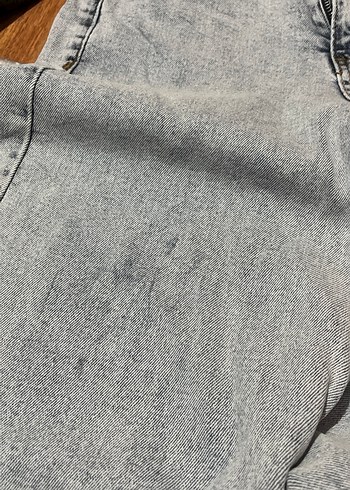 wide leg jean buz mavisi - Görsel 4