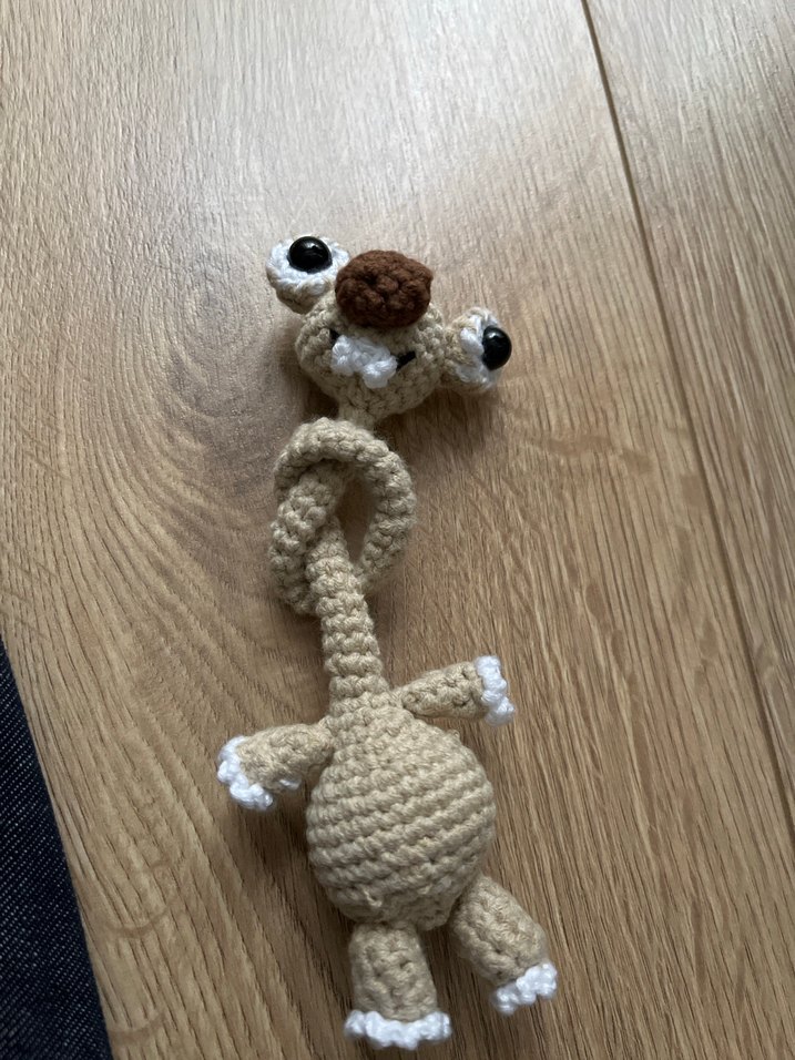 buz devri sid çanta süsü - Görsel 5