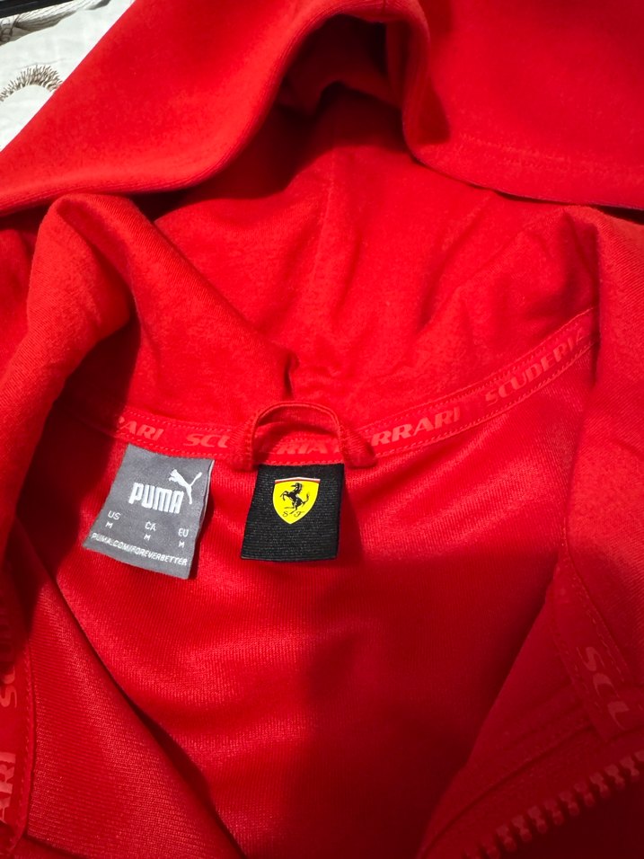 Puma Ferrari Sweatshirt Ceket - Görsel 5