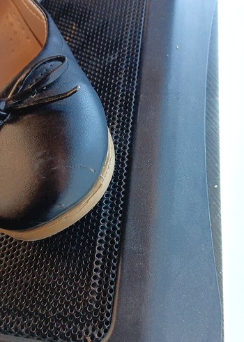 Kız Çocuk Siyah bantlı 32 numara Babet Ayakkabı - Görsel 5